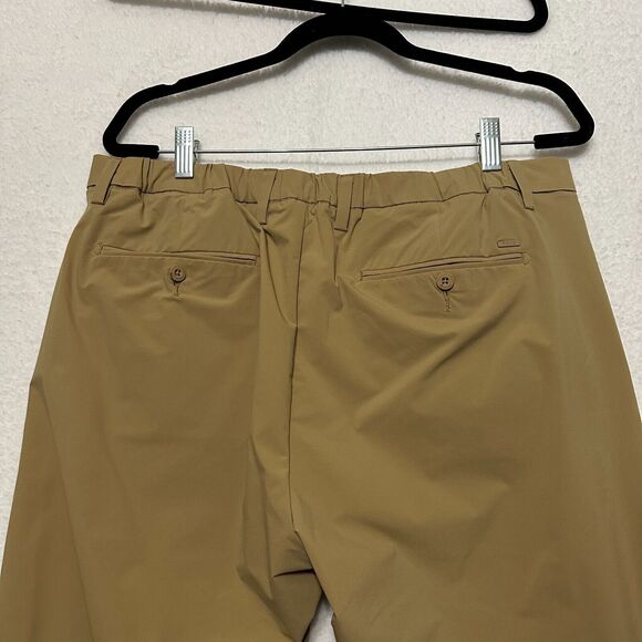Polo Ralph Lauren Straight Fit Tan Nylon Pants Mens 36x34 Stretch Classic Golf - Picture 8 of 12